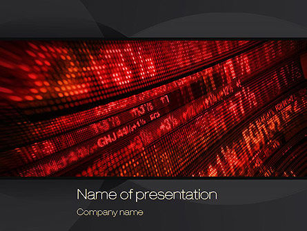 Binary Options PowerPoint Template, PowerPoint Template, 10789, Financial/Accounting — PoweredTemplate.com
