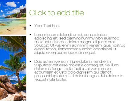 Seychellen PowerPoint Vorlage, Folie 3, 10802, Natur & Umwelt — PoweredTemplate.com
