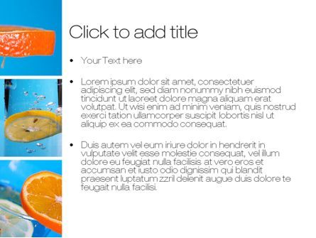 Lemon and Oranges Collage PowerPoint Template, Slide 3, 10806, Food & Beverage — PoweredTemplate.com