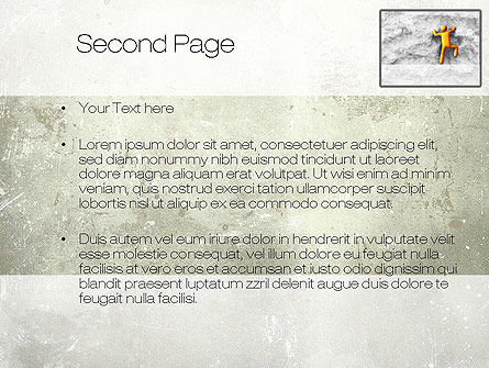 Modèle PowerPoint de grimpeur courageux, Diapositive 2, 10822, Carrière / Industrie — PoweredTemplate.com
