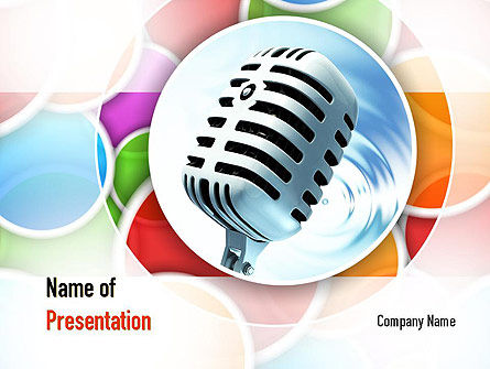 Show Biz PowerPoint Template, Free PowerPoint Template, 10859, Careers/Industry — PoweredTemplate.com
