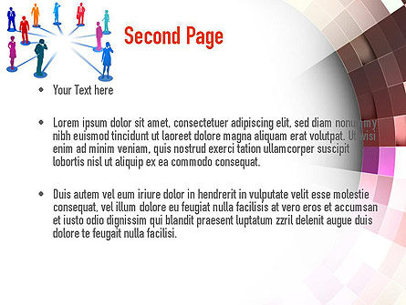 Templat PowerPoint Manajemen Sumber Daya Manusia, Slide 2, 10867, Karier/Industri — PoweredTemplate.com
