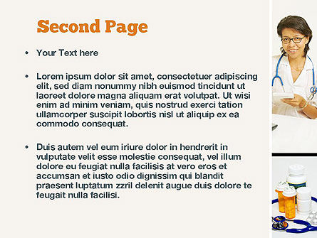 파워포인트 템플릿 - 소아과 의사, 슬라이드 2, 10875, 사람들 — PoweredTemplate.com