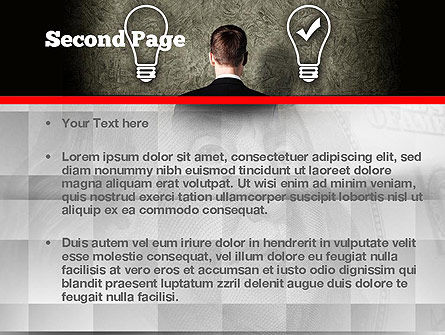 Modello PowerPoint - L'idea di business a destra, Slide 2, 10879, Concetti del Lavoro — PoweredTemplate.com