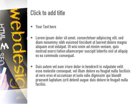 Modello PowerPoint - Web design, Slide 3, 10881, Carriere/Industria — PoweredTemplate.com