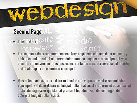 Modelo do PowerPoint - designer de web, Deslizar 2, 10881, Carreiras/Indústria — PoweredTemplate.com