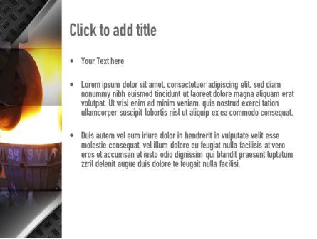 Modèle PowerPoint de aciérie, Diapositive 3, 10883, Services / Industriel — PoweredTemplate.com