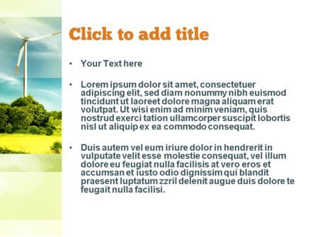 Wheat Cultivation PowerPoint Template, Slide 3, 10884, Agriculture — PoweredTemplate.com