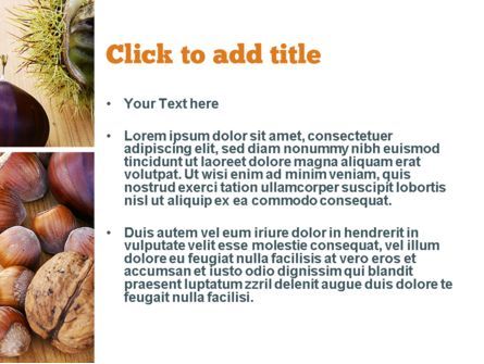 Nuts Collage PowerPoint Template, Slide 3, 10898, Food & Beverage — PoweredTemplate.com