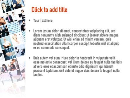 Modello PowerPoint - Collage ufficio, Slide 3, 10899, Persone — PoweredTemplate.com