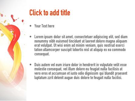 Modello PowerPoint - Telaio con vernice spruzzata, Slide 3, 10909, Astratto/Texture — PoweredTemplate.com