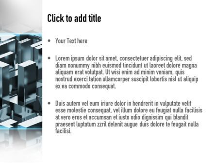 Modello PowerPoint - Grattacielo concetto astratto, Slide 3, 10922, Costruzioni — PoweredTemplate.com