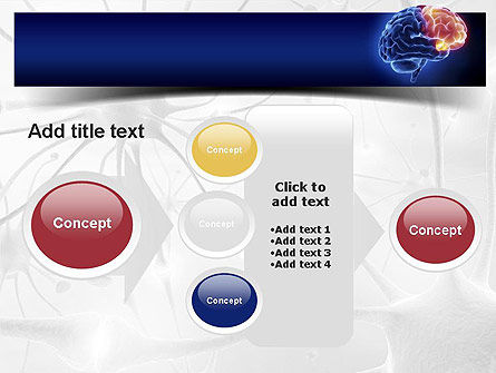 Human Brain Frontal Lobe PowerPoint Template, Backgrounds | 10925 ...