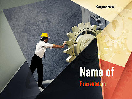 Industrial Products Supply PowerPoint Template, Free PowerPoint Template, 10940, Utilities/Industrial — PoweredTemplate.com