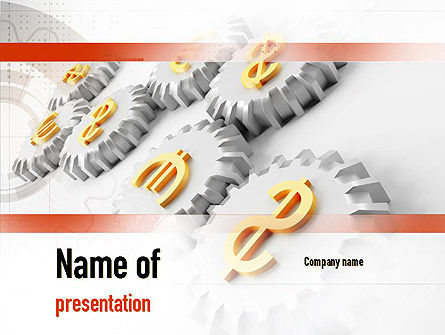 Working Money PowerPoint Template, PowerPoint Template, 10942, Financial/Accounting — PoweredTemplate.com