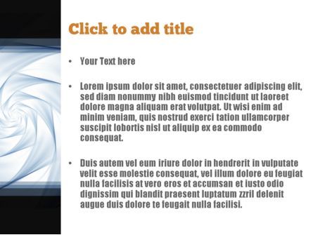 Abstract Infinity PowerPoint Template, Slide 3, 10945, Abstract/Textures — PoweredTemplate.com