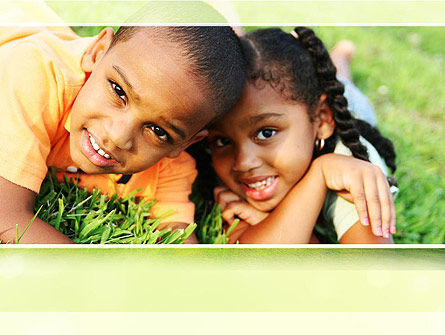 파워포인트 템플릿 - 행복한 아이들, 무료 파워 포인트 템플릿, 10960, 사람들 — PoweredTemplate.com