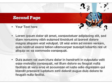 Templat PowerPoint Jawabannya, Slide 2, 10988, Karier/Industri — PoweredTemplate.com