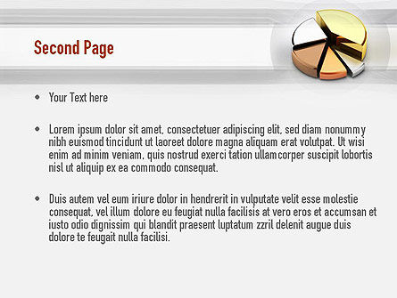 Templat PowerPoint Bagan Pai Dari Logam Mulia, Slide 2, 10996, Konsultasi — PoweredTemplate.com