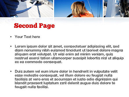 Templat PowerPoint Maritim, Slide 2, 11021, Karier/Industri — PoweredTemplate.com