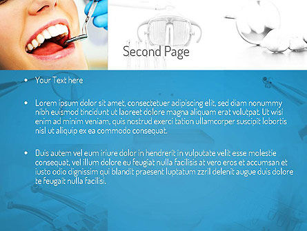 Plantilla de PowerPoint - cuidado dental, Diapositiva 2, 11057, Médico — PoweredTemplate.com