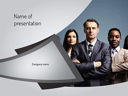 Modelo do PowerPoint - pessoas de negócio, 11068, Negócios — PoweredTemplate.com