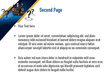 Modello PowerPoint - Chiedi all'esperto, Slide 2, 11086, Consulenze — PoweredTemplate.com