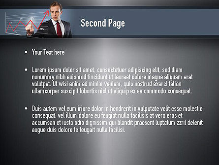 Handelaar PowerPoint Template, Dia 2, 11114, Financieel/Boekhouding — PoweredTemplate.com