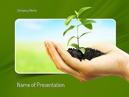环保PowerPoint模板, 免费 PowerPoint模板, 11117, 自然与环境 — PoweredTemplate.com