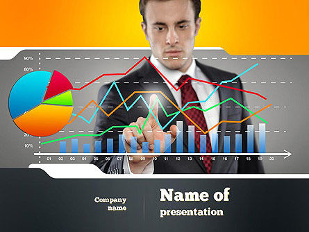 Markt Trends PowerPoint Template, Gratis PowerPoint-sjabloon, 11137, Financieel/Boekhouding — PoweredTemplate.com