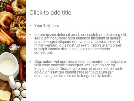 Plenty of Food PowerPoint Template, Slide 3, 11166, Food & Beverage — PoweredTemplate.com