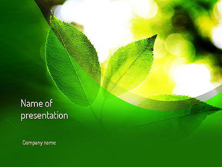 Ecology Theme PowerPoint Template, Free PowerPoint Template, 11175, Nature & Environment — PoweredTemplate.com