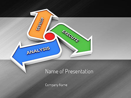 Iteration PowerPoint Template, Free PowerPoint Template, 11179, Technology and Science — PoweredTemplate.com