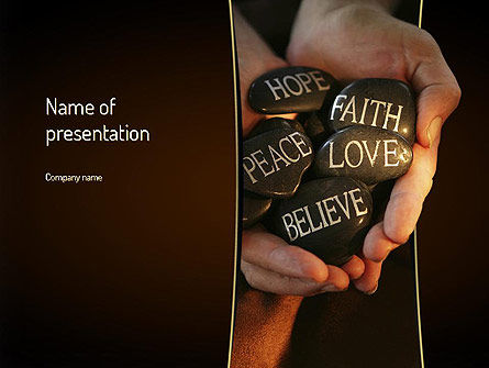 生活是美好的PowerPoint模板, PowerPoint模板, 11182, 宗教信仰 — PoweredTemplate.com