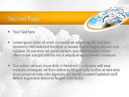 Templat PowerPoint Bidang Teka-teki, Slide 2, 11212, Konsep Bisnis — PoweredTemplate.com