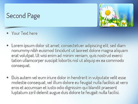 파워포인트 템플릿 - 자연과 아름다움, 슬라이드 2, 11214, 자연 및 환경 — PoweredTemplate.com