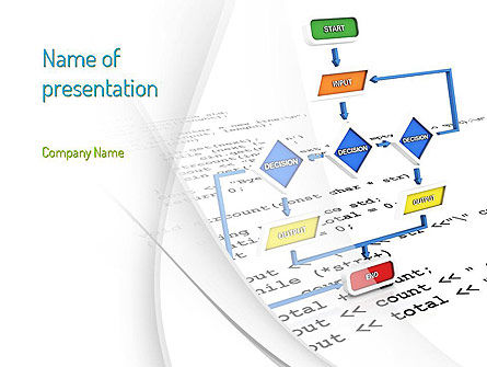 Modèle PowerPoint de programmation d'application, Gratuit Modele PowerPoint, 11231, Carrière / Industrie — PoweredTemplate.com