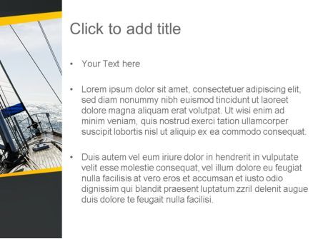 Plantilla de PowerPoint - el arco de un barco, Diapositiva 3, 11254, Profesiones/ Industria — PoweredTemplate.com