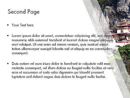 The Tiger's Nest PowerPoint Template, Slide 2, 11349, Flags/International — PoweredTemplate.com