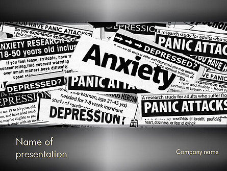 Mental Health PowerPoint Template, PowerPoint Template, 11367, Medical — PoweredTemplate.com