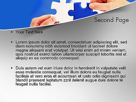 Plantilla de PowerPoint - soluciones de asociación, Diapositiva 2, 11386, Conceptos de negocio — PoweredTemplate.com