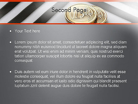 Geld In Doolhof PowerPoint Template, Dia 2, 11420, Financieel/Boekhouding — PoweredTemplate.com