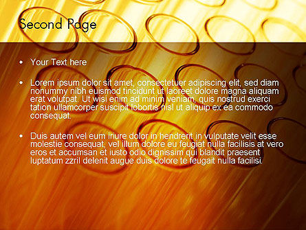 Test Tubes PowerPoint Template, Slide 2, 11425, Technology and Science — PoweredTemplate.com