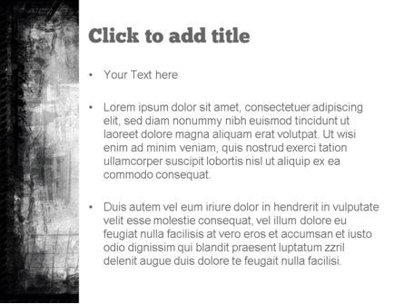 Modèle PowerPoint de cadre d'encre en chine noire, Diapositive 3, 11426, Abstrait / Textures — PoweredTemplate.com