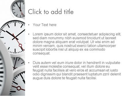 Time Management in Business PowerPoint Template, Slide 3, 11435, Business Concepts — PoweredTemplate.com