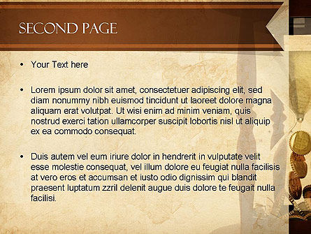 Zet Tijd In Geld PowerPoint Template, Dia 2, 11445, Advisering — PoweredTemplate.com