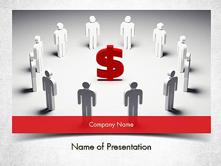 金融教育PowerPoint模板, 11448, Education & Training — PoweredTemplate.com