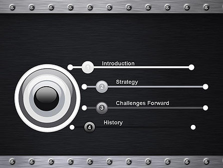 Metal Theme PowerPoint Template, Backgrounds | 11550 ...