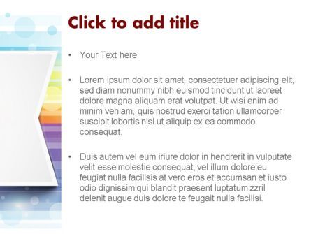 파워포인트 템플릿 - 부드러운 색 가로줄, 슬라이드 3, 11593, 추상/직물 — PoweredTemplate.com