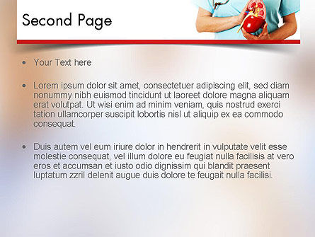 Kidney Health PowerPoint Template, Slide 2, 11595, Medical — PoweredTemplate.com